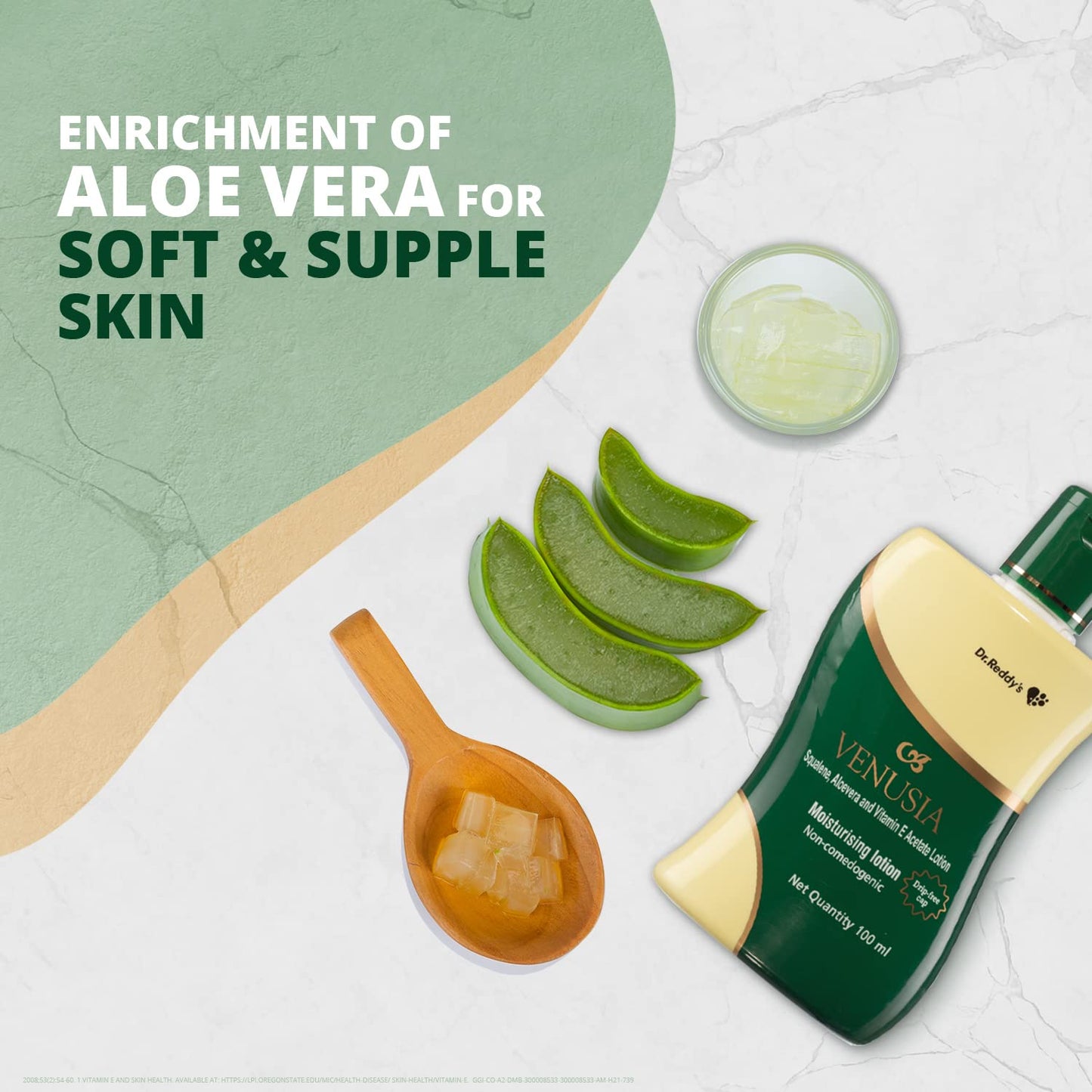 Venusia Moisturising Lotion | Hydrates Dry & Rough Skin | Non-Comedogenic