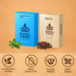 Royal Swag Herbal Cigarettes Clove & Mint Flavour - Tobacco Free (10 Sticks - 2 Pack)