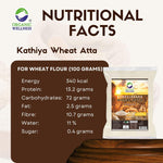 Organic Wellness Kathiya Wheat Atta 5 KG Pack