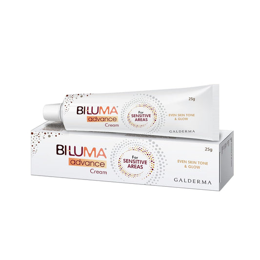 Biluma Advance Cream for Sensitive Areas | For Glow & Even Skin Tone - 25gm