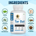Royal Swag Tar Out Lung Detox Tablets - Natural Respiratory Support (60 Count)