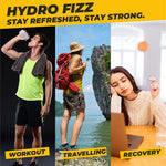 Vitaminnica Hydro Fizz Electrolyte Effervescent Tablets - Orange Hydration Drink (2-Pack, 40 Count)