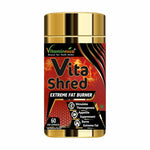 Vitaminnica Vita Shred Fat Burner Capsules - Thermogenic Metabolism & Appetite Support, 60 Veg Capsules