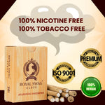 Royal Swag Herbal Filter Bidis - Tobacco & Nicotine Free (Pack of 20 Sticks)