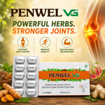 Ayulabs Penwel VG Tablet | Advanced Phyto-Nutritional Joint & Muscle Pain Relief | Pack of 20 (2x10 Strips)