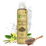 Pure Nutrition Organic Mustard Oil Spray - 200ml | 100% Pure, Natural & Cold-Pressed | Cook Healthy with 10X Less Oil | Ideal for Sautéing & Grilling | Supports Heart Health | Naturally Cholesterol-Free & Rich in Omega-3