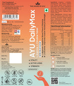 Ayu Daily Max Pre Workout & Testosterone Booster Supplement (15 Tablets) | L-Arginine 500mg, L-Citrulline, Ashwagandha, Gokshura & Zinc for Blood Flow, Daily Energy & Recovery. Watermelon Flavor.