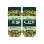 Zindagi Stevia Dry Leaves (70 g) & Stevia Liquid Extract Drops (10 ml) | 100% Natural Zero-Calorie Sugar-Free Sweetener Combo Pack