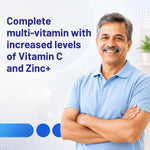 Pure Nutrition Men’s Multivitamin 50+ 60 Tablets | Daily Vitamins & Minerals for Men’s Health