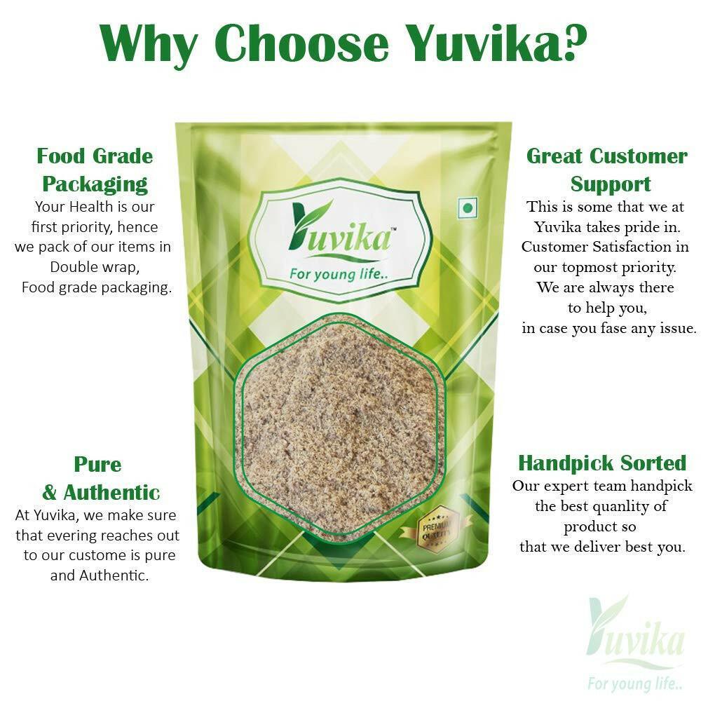 YUVIKA Khus Root Powder Vetiveria Zizanioides Vetiver Root Powder