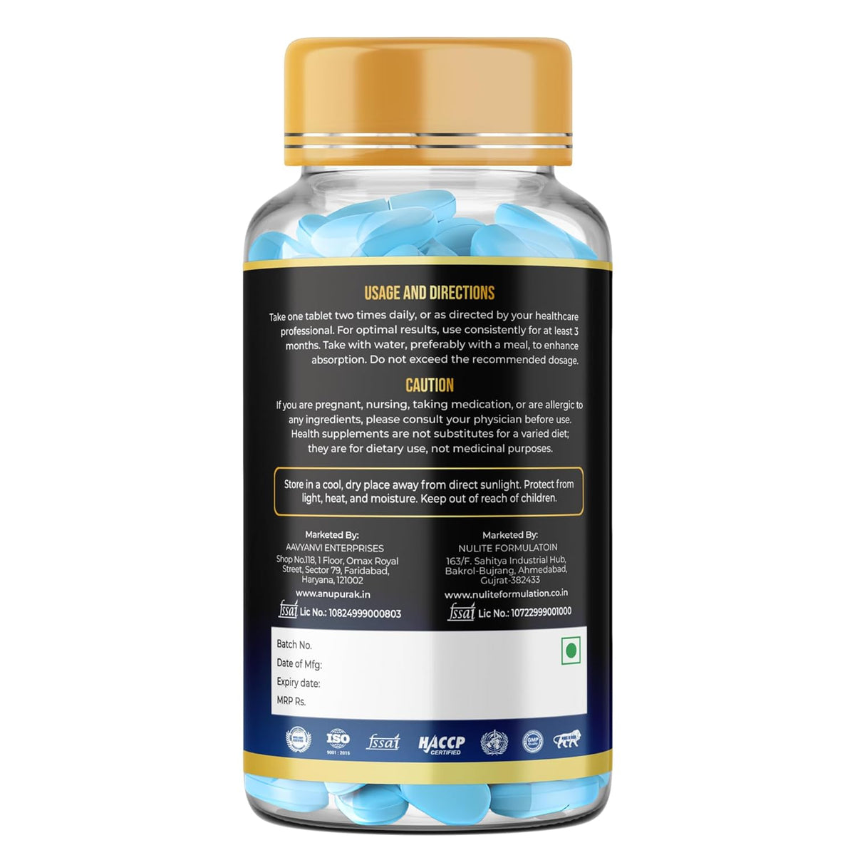 Anupurak Magnesium Complex Tablet (120 Each)
