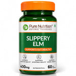 Pure Nutrition Slippery Elm 60 Capsules | Herbal Digestive & Gut Health Support