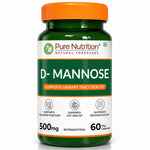 Pure Nutrition D-Mannose 500mg, 60 Capsules | Urinary Tract & Bladder Health Support
