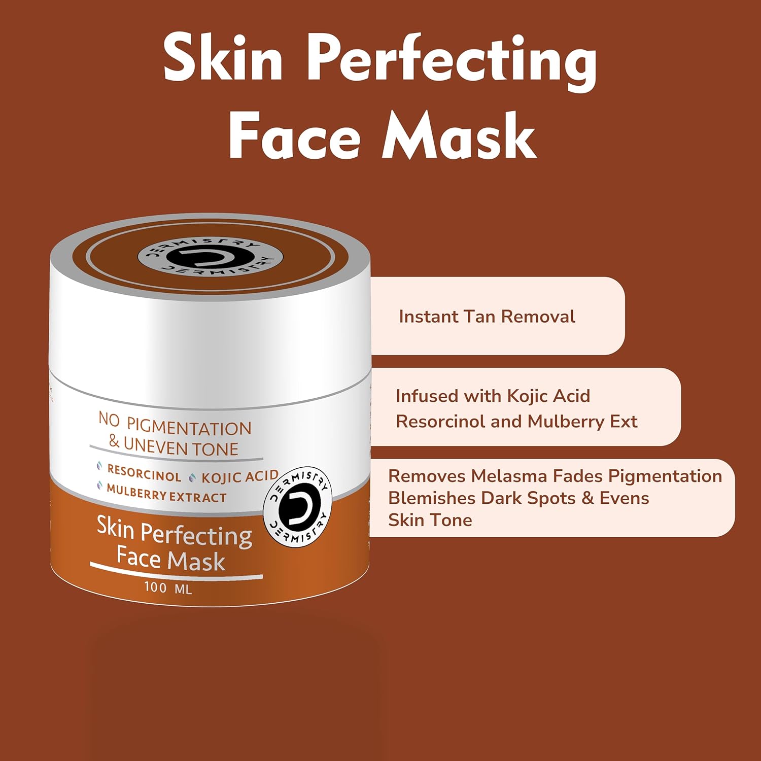 Dermistry Skin Perfecting Pigmentation Tan Removal Face Mask