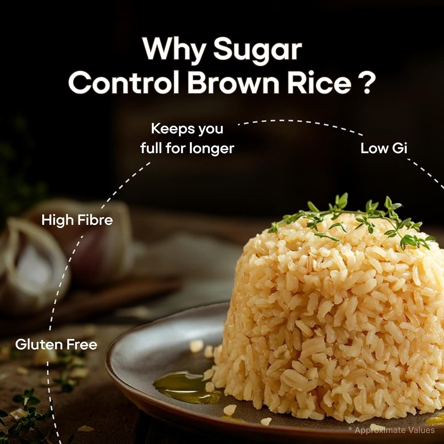Sugar.fit Sugar Control Brown Rice - 5kg