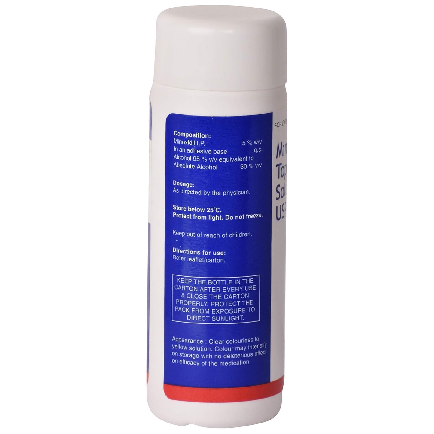 Hair 4U 5%- Minoxidil Topical Solution - 60 ml