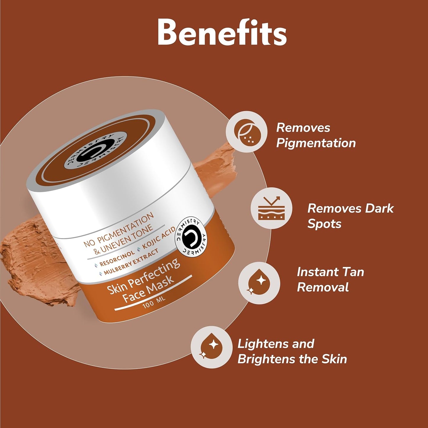 Dermistry Skin Perfecting Pigmentation Tan Removal Face Mask