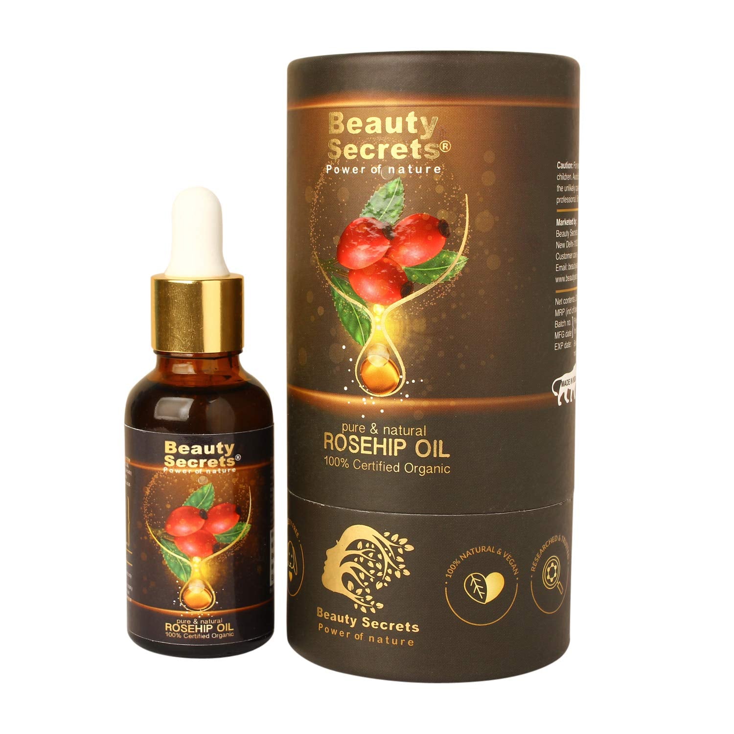 Beauty Secrets Rosehip Oil - 30ml