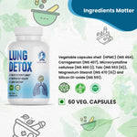 Royal Swag Lung Detox Capsules - Natural Tar Cleanse for Smokers & Non-Smokers (60 Count)