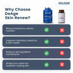 De-Age Anti-Aging Skin Care Supplement 30 Capsules | Skin Health & Healthy Aging Support