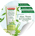 Baidyanath (Jhansi) Aloe, Neem & Cucumber Face Wash - 100 Ml