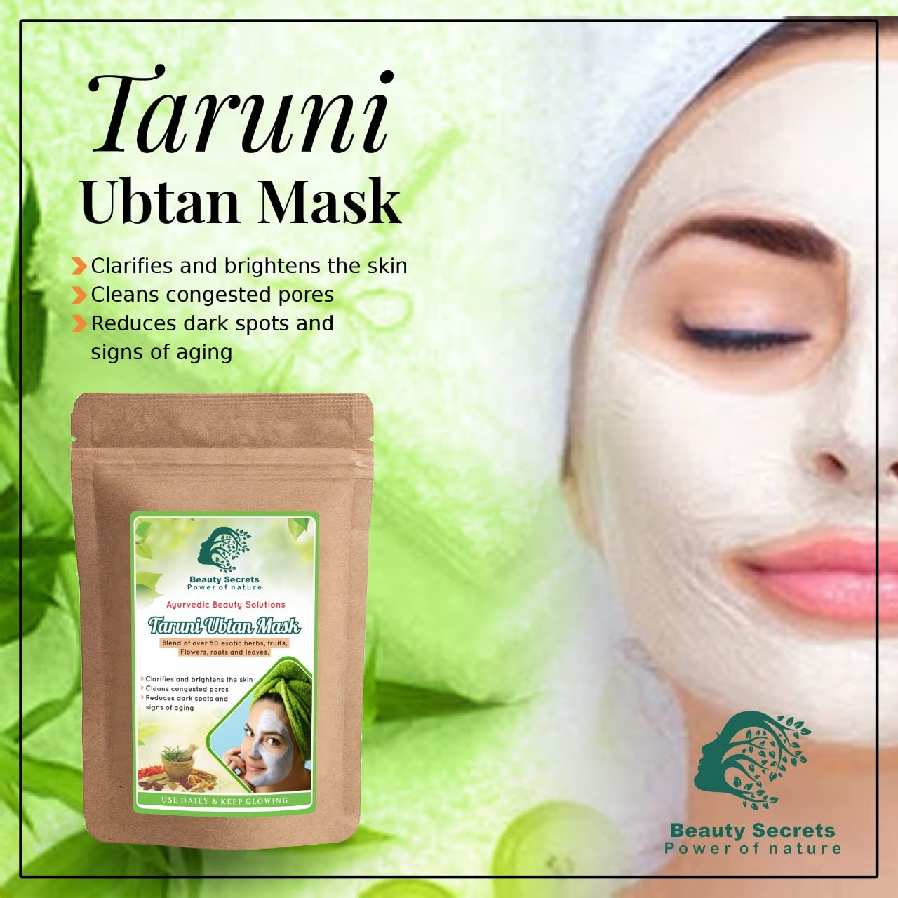 Beauty Secrets Taruni Ubtan Mask - 100gm