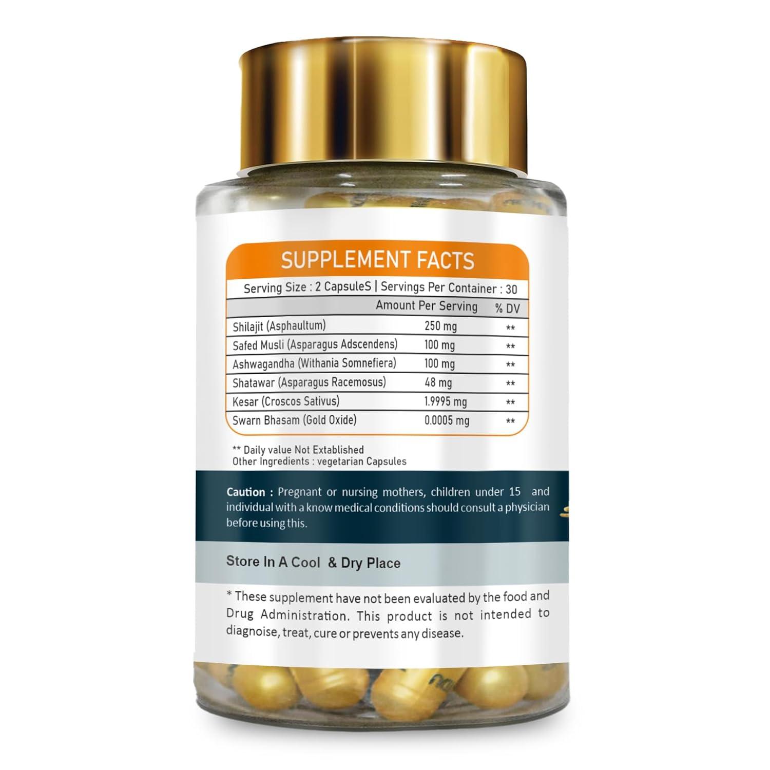 VedaVay Shilajit Gold Capsules