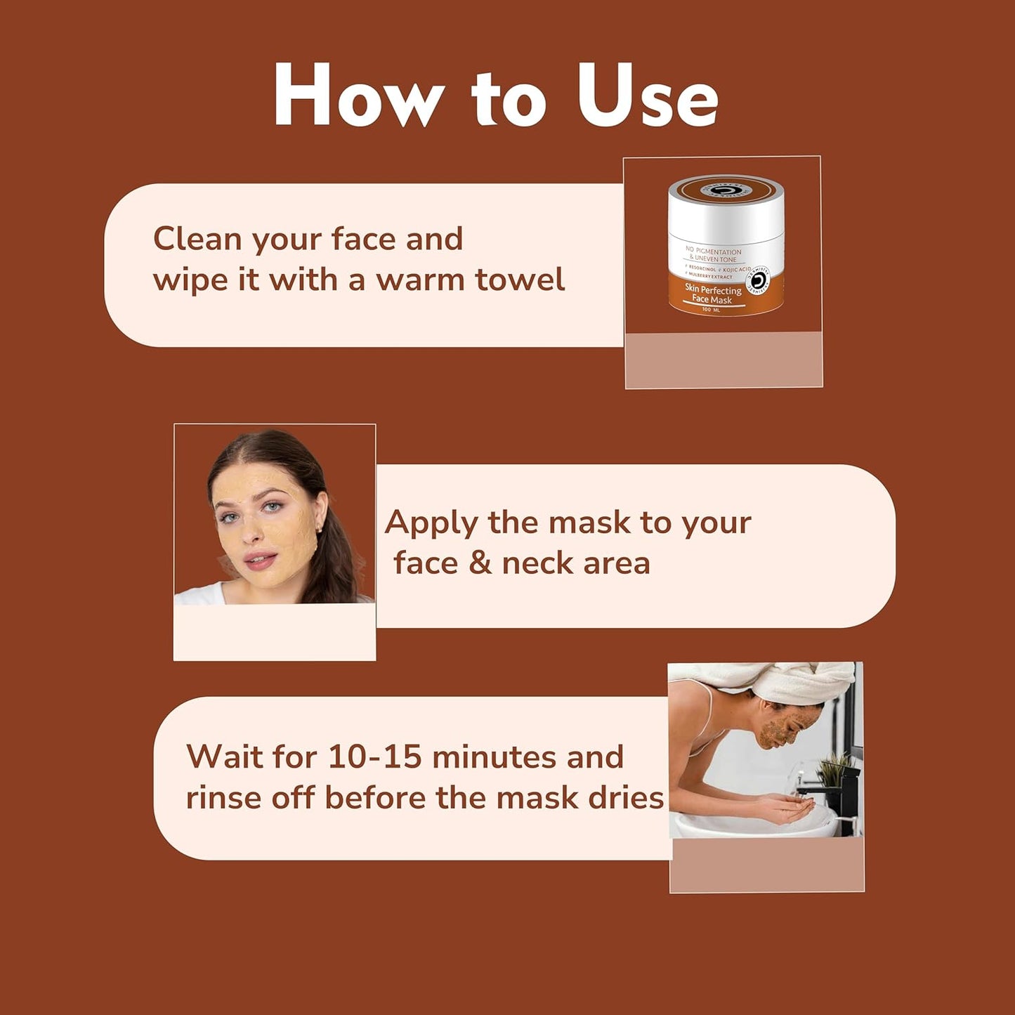 Dermistry Skin Perfecting Pigmentation Tan Removal Face Mask