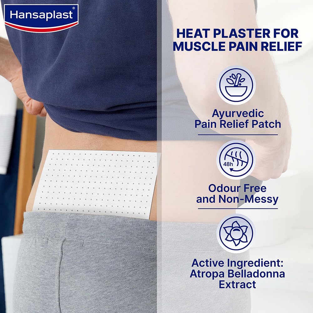Hansaplast Lion Pain Relief Patch 16cmX10cm - 10 Patches