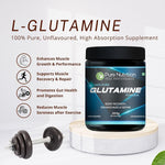 Pure Nutrition L-Glutamine Powder – 200g | Amino Acid Supplement | Recovery Support
