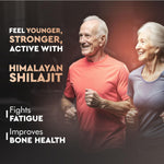 Vitaminnica Shilajit Gold Effervescent Tablets - Himalayan Vitality & Stamina Formula, 20 Count