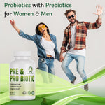 Royal Swag Pre and Probiotic Capsules - Gut Health & Digestive Support (60 Count)