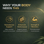 Pure Nutrition Fadogia Agrestis 60 Capsules | Herbal Supplement for Men’s Health & Vitality Support
