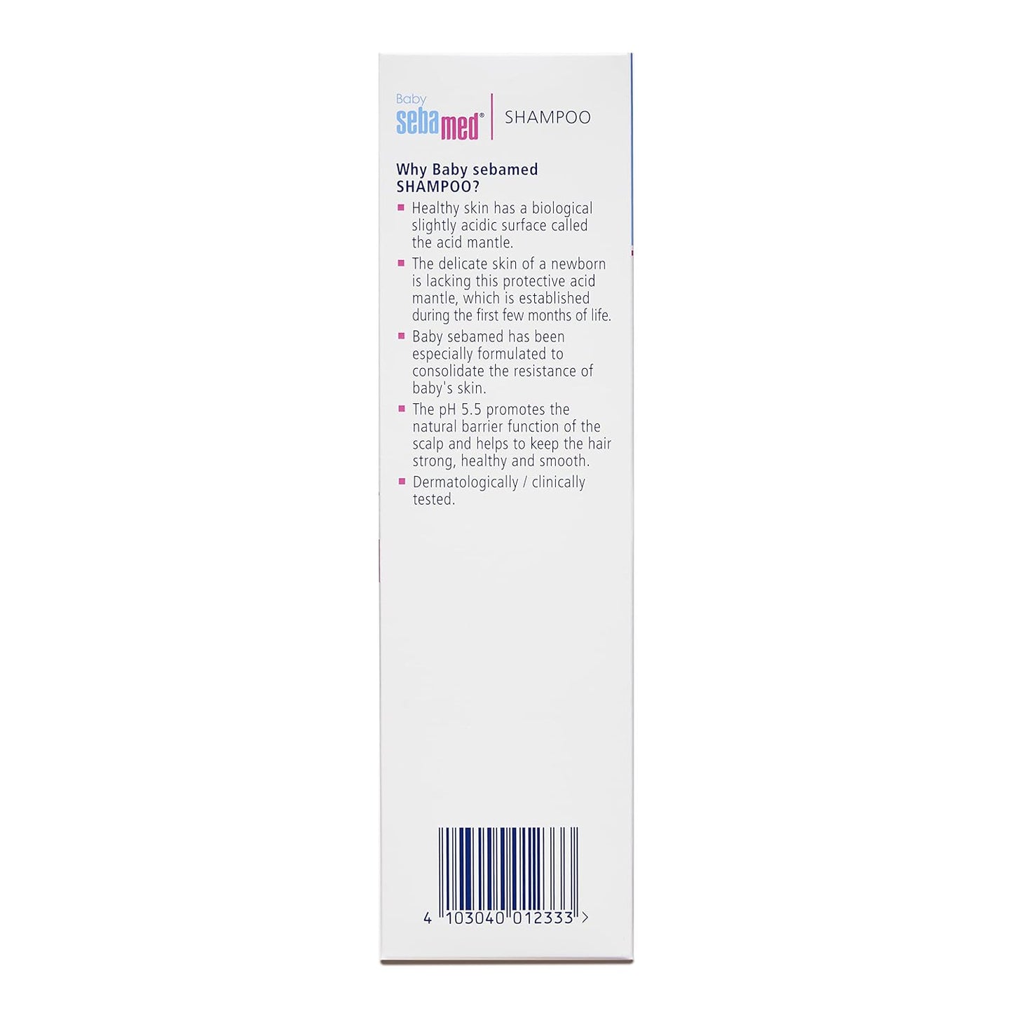 Sebamed Baby Shampoo| pH 5.5 | Ideal for Newborn’s delicate scalp| No Tears