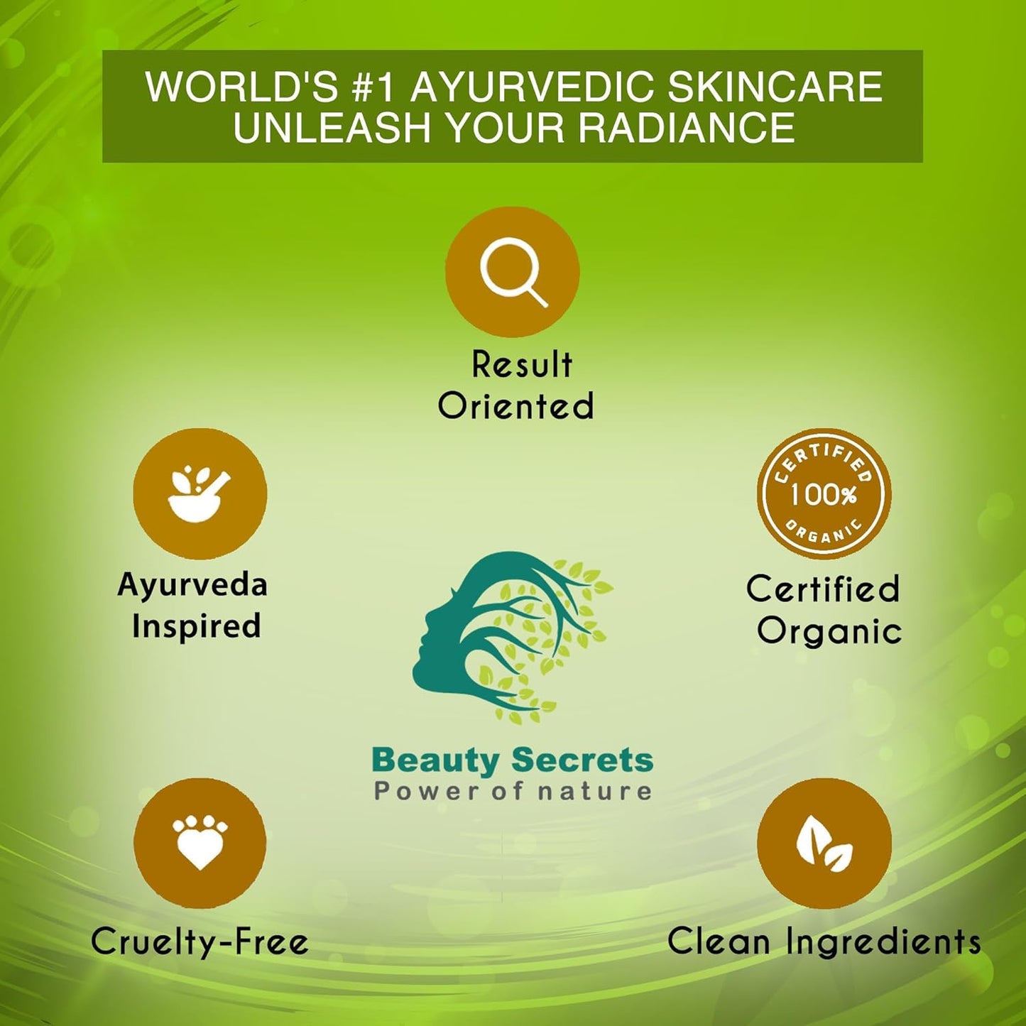 Beauty Secrets Certified Organic Squalane Oil For Face | Lightweight Anti Aging Face Oil for Glowing Skin | Hydrating Face Moisturizer for Women & Men for All Skin Types-30ml