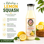 Baramasa Harvest Lemon Squash (500ml) | Refreshing Himalayan Citrus Drink | Rich in Vitamin C & Hydration Support