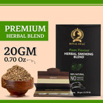 Royal Swag Paan Herbal Smoking Blend (20g) & King Size Slim Papers Combo Pack