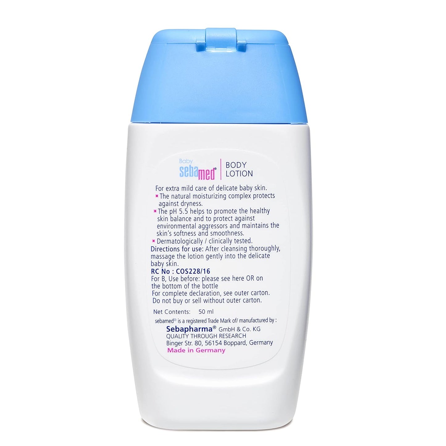 Sebamed Baby Body Milk Lotion | pH 5.5 |I deal for Dry skin | Daily Moisturisation - 400ml