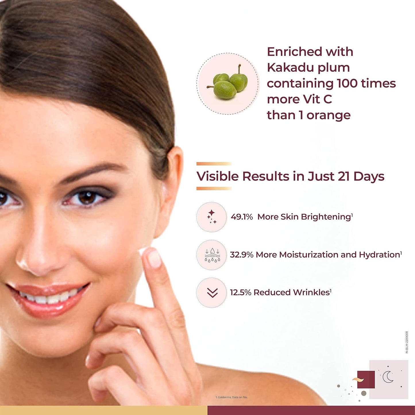 Biluma Advance Anti-Ageing Night Cream | With Natural Ingredients | Brightens, Rejuvenates & Nourishes the Skin | Derma Care | For All Skin Types