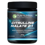 Pure Nutrition L-Citrulline Malate 2:1 Powder | 100% Pure & Unflavoured | Boosts Stamina, Enhances Performance, Speeds Muscle Recovery & Reduces Fatigue | Ideal Pre-Workout for Men & Women