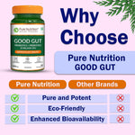 Pure Nutrition Good Gut 60 Capsules | Digestive Health & Gut Wellness Support Supplement