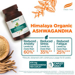 Himalaya Organic Ashwagandha Caplet | Helps Release Stress - 30 Caplet