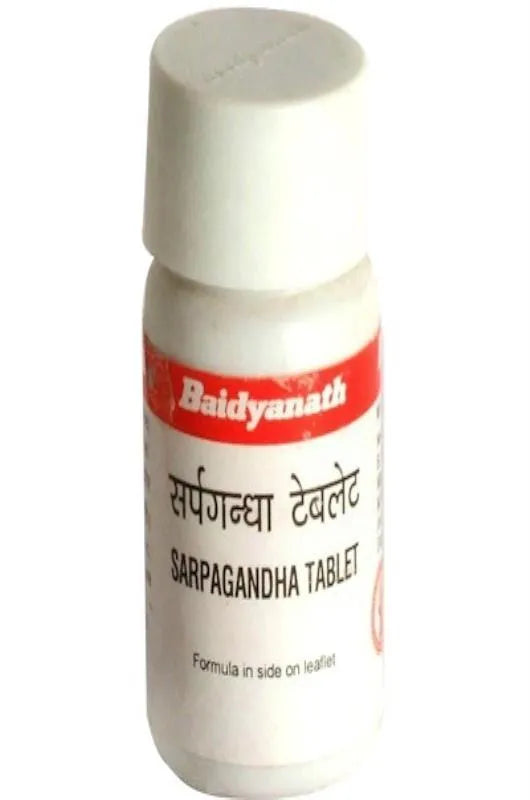 Baidyanath (Jhansi) Sarpagandha Tablet - 50Tabs - Pack of 2