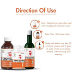 Zenius Digestive Kit - Comprehensive Herbal Kit for Digestive Health, Detox, and Comfort