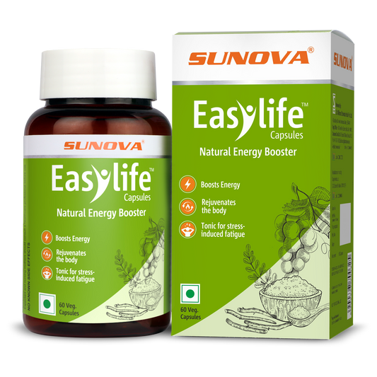 Sunova Easy Life Veg Capsule - 60 Capsules