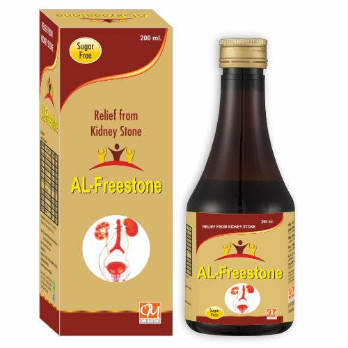 AL-FREESTONE Kidney Purifier & Stone Remover Ayurvedic Syrup