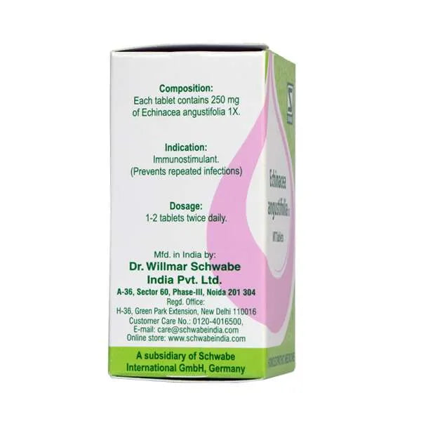 Dr Willmar Schwabe India Echinacea Angustifolia Tablet 1X - 20gm - pack of 2