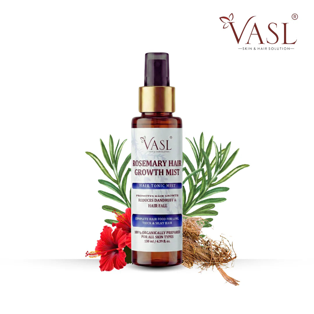 VASL Rosemary Hair Growth Mist 130ml - Anti Hair Fall & Dandruff Spray
