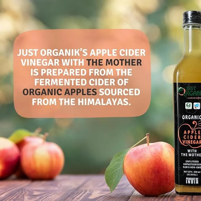 Just Organik Apple Cider Vinegar-500ML