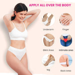 MildCares Menstrual Cup Kit for Women – Includes Menstrual Cup Wash (100 ml), Period Pain Relief Roll-On (10 ml), and Gynocup Wipes – Safe, Easy-to-Use, Comfortable, Eco-Friendly – (White)